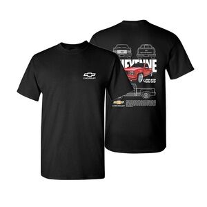 Men’s Chevrolet 400 SS Cotton T-Shirt Black